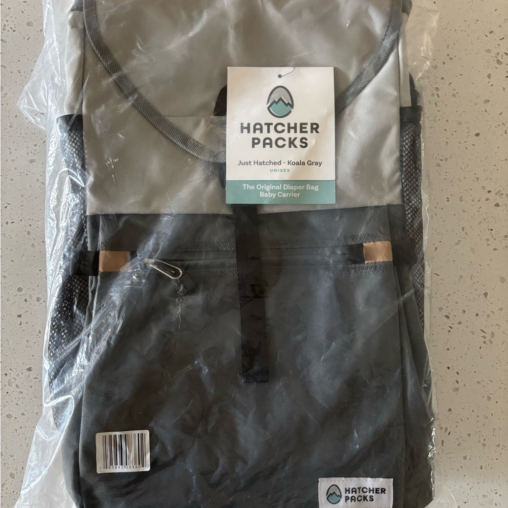 Koala Gray Baby Diaper Bag